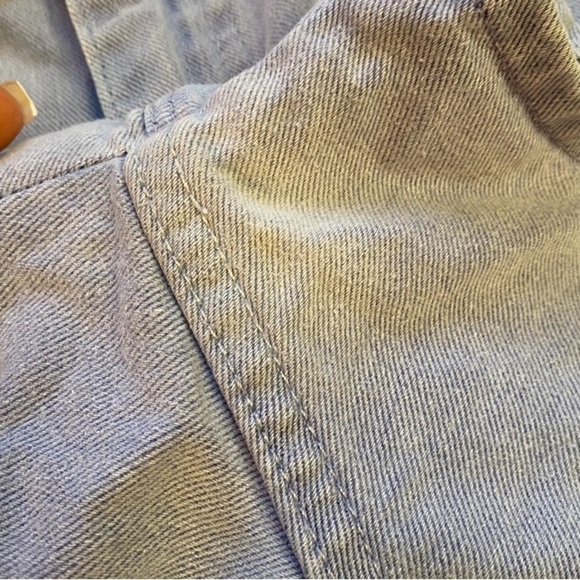 Levi Riveted 90's Purple Jean Shorts - Picture 11 of 13